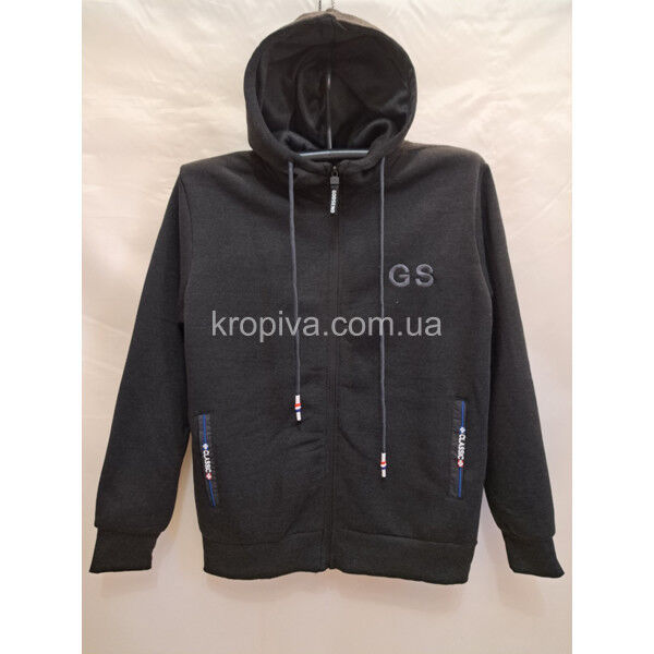 Мужская кофта 5239 черный оптом 220825-03