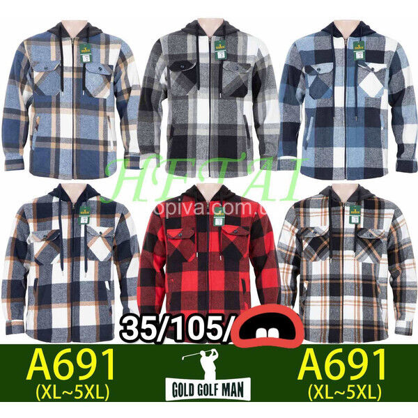 Мужская рубашка микс оптом 240825-32