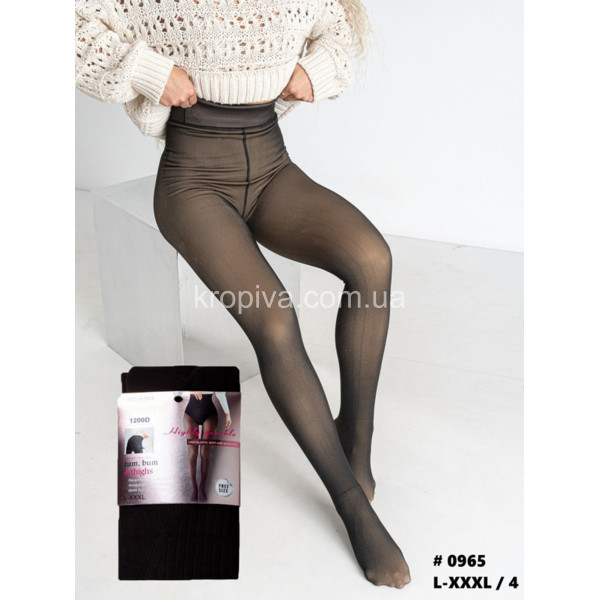 Жіночі 3-д колготки 943 батал оптом 280825-27