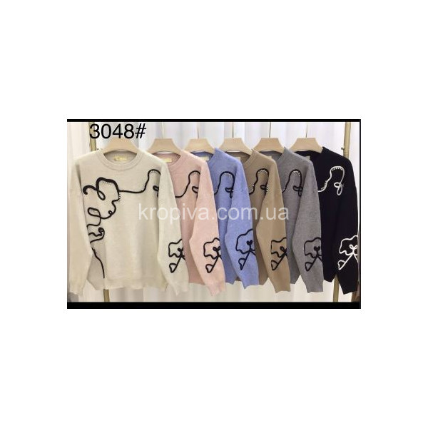 Женская кофта 3048 полубатал микс оптом 290825-056