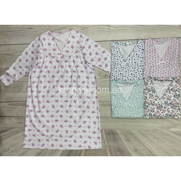 Женская ночнушка 7153 батал микс оптом 310825-17