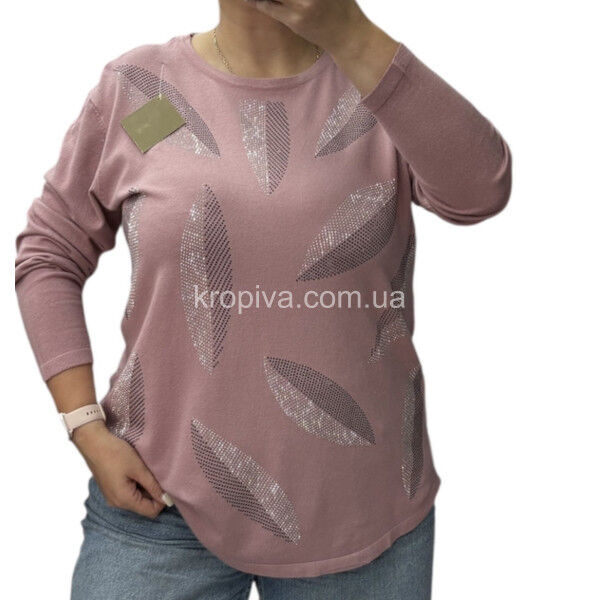 Женская кофта 25221 батал микс оптом 300825-717