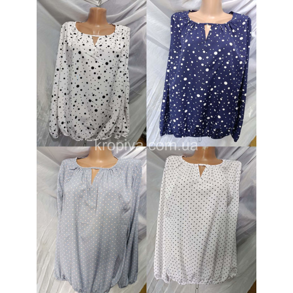 Жіноча блузка 587 батал оптом 050925-749