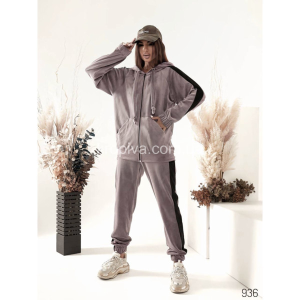 Женский спортивный костюм 936 велюр оптом 180925-605