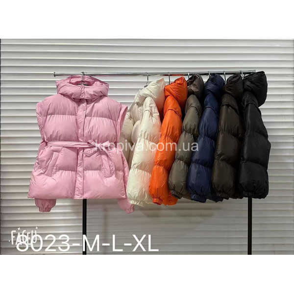 Женская куртка-жилет норма евро-зима оптом 170925-681