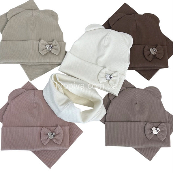 Шапка + хомут оптом 290925-51