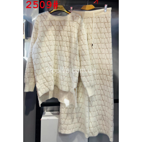 Женский костюм альпака оверсайз микс оптом 290925-681