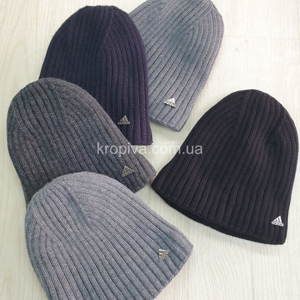 Мужская шапка на флисе микс оптом 300925-634