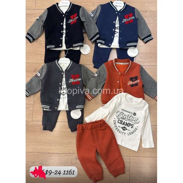 Детский комплект на мальчика 9-24 мес Турция оптом 031025-607