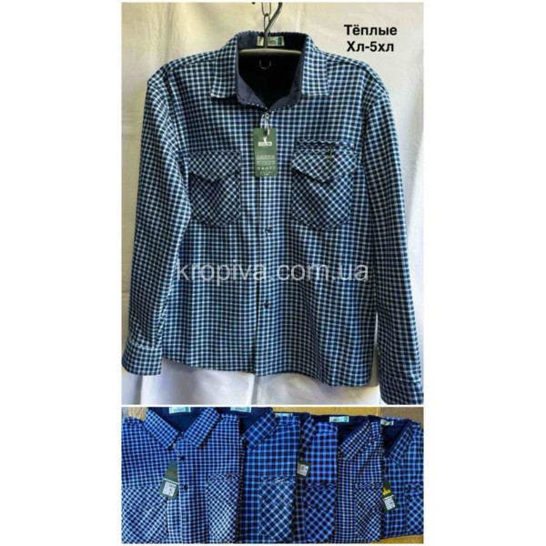  Мужская рубашка 639 микс оптом 111025-52