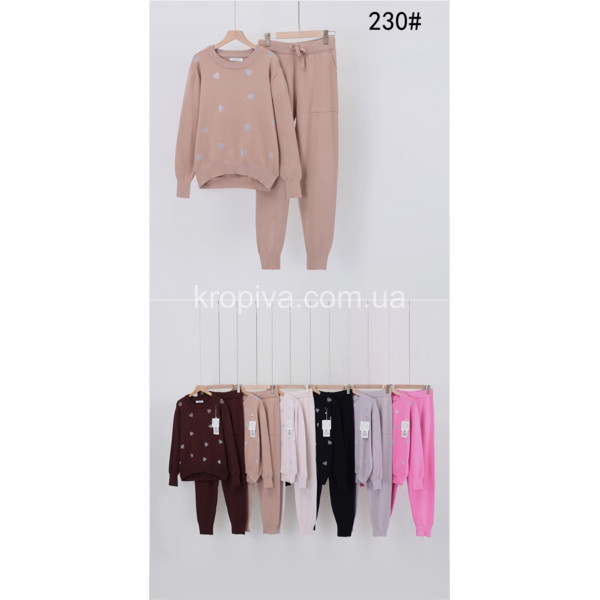 Женский костюм вязка микс оптом 171025-605