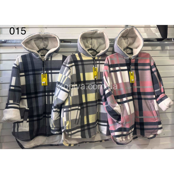 Жіноча сорочка норма хутро батал оптом 221025-661