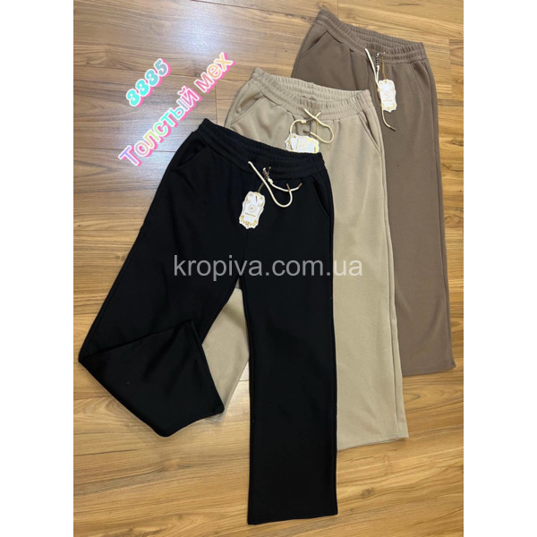 Жіночі спортивні штани на хутрі норма оптом 221125-747