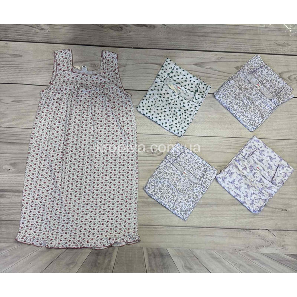 Женская ночнушка 5703 FAZO-R микс полубатал оптом 021225-002