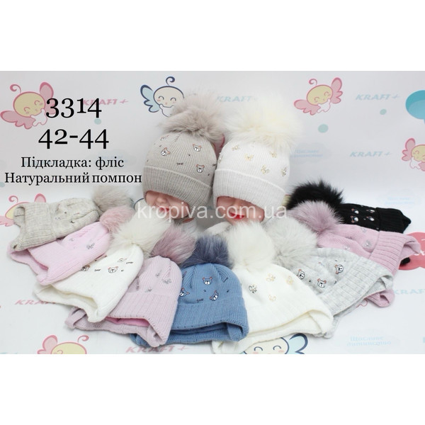 Детская шапка микс оптом 041225-96