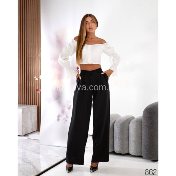Женские брюки 862 костюмка оптом 051225-766