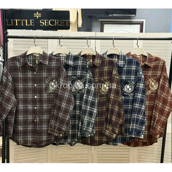 Жіноча сорочка 7356 коттон мікс оптом 051225-728