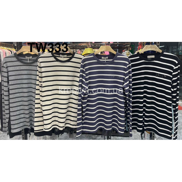 Женский лонгслив хлопок оптом 211225-625