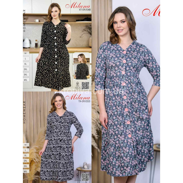 Жіночий халат Milana норма оптом 181225-057