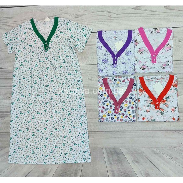 Жіноча ночнушка 336 FAZO-R норма мікс оптом 181225-097