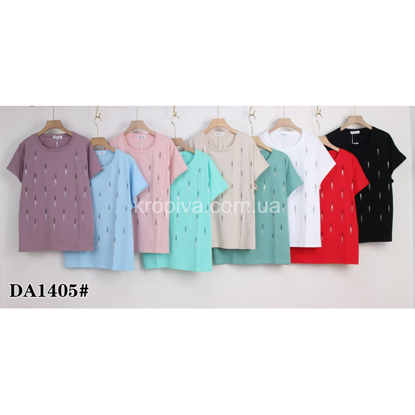 Жіноча футболка мікс оптом 040125-0119