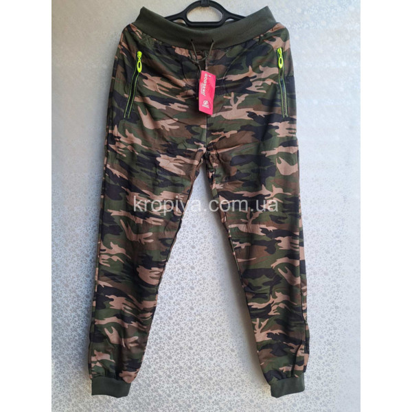 Женские комуфляжные штаны 613 оптом 200126-63