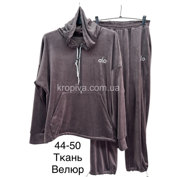 Жіночий костюм велюр норма оптом 200126-776