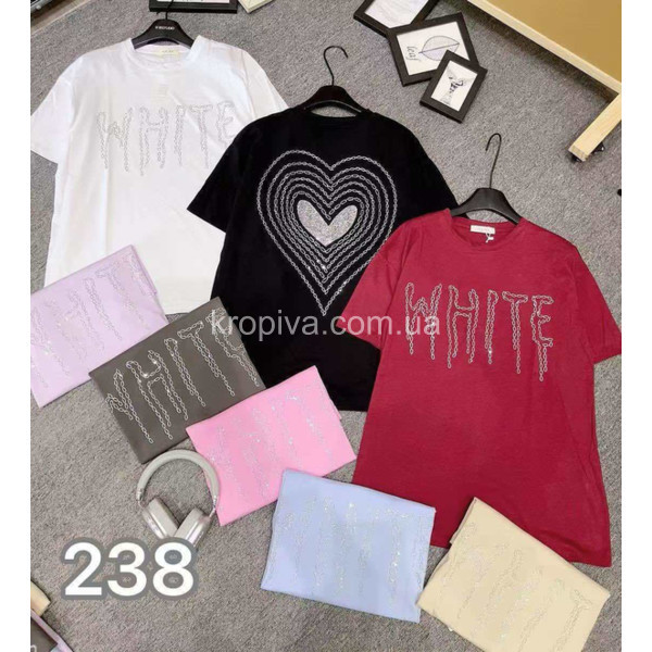 Женская футболка оверсайз микс оптом 080226-646