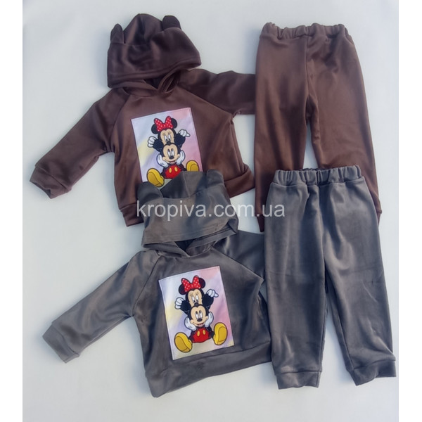 Дитячий костюм велюр оптом 090226-715