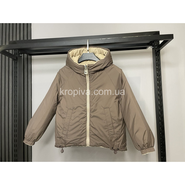 Дитяча двостороння куртка 612 оптом 120226-161