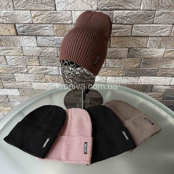 Молодіжна одинарна шапка оптом 130226-42