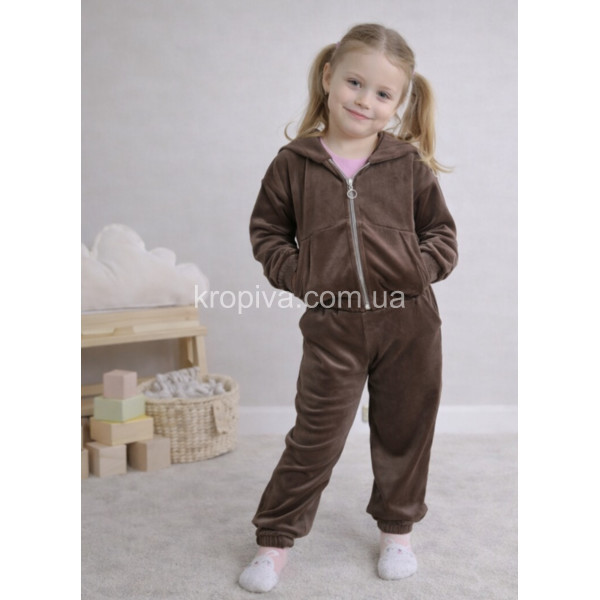 Детский костюм 2602 велюр оптом 130226-626