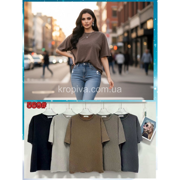 Женская футболка полубатал микс оптом 150226-0267
