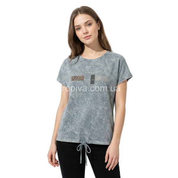 Женская футболка полубатал 2762 оптом 180226-58