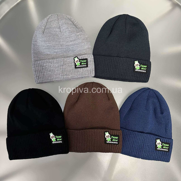 Детская одинарная шапка оптом 240226-115