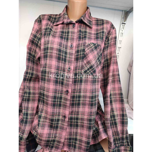 Женская рубашка фланель оптом 010326-798