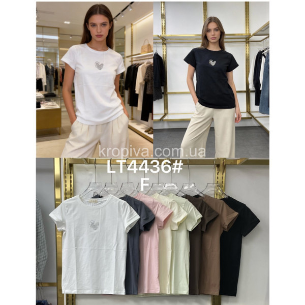 Женская футболка норма микс оптом 100326-747