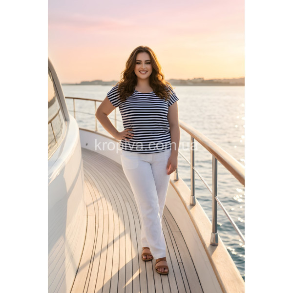 Женская футболка 444 батал оптом 110326-93