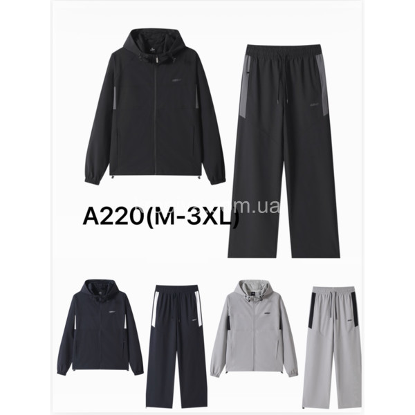 Чоловічий спортивний костюм норма оптом 060426-622