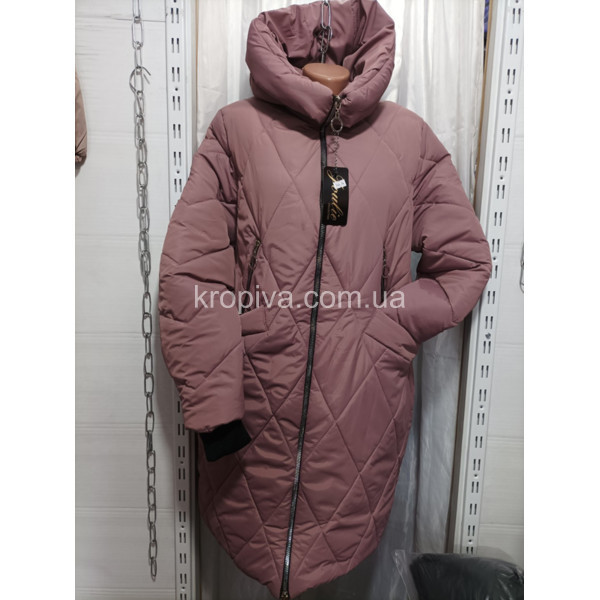 Женская куртка зима батал на меху оптом  (041122-811)