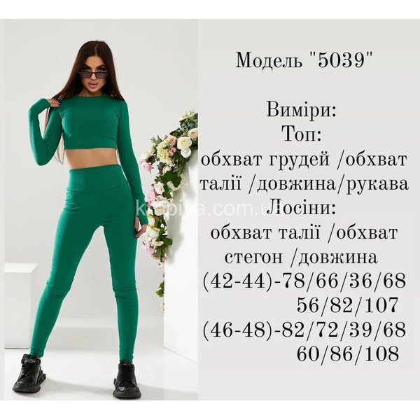 Женский костюм 5039 норма оптом  (210223-32)