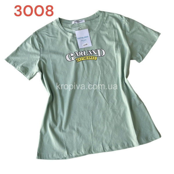 Женская футболка 3008 норма оптом 210423-230