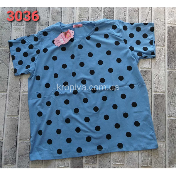 Женская футболка полубатал oптом 110523-470