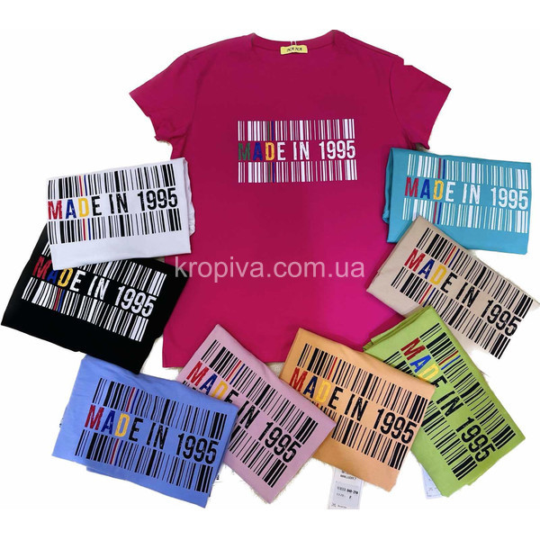 Женская футболка норма микс оптом 130623-743