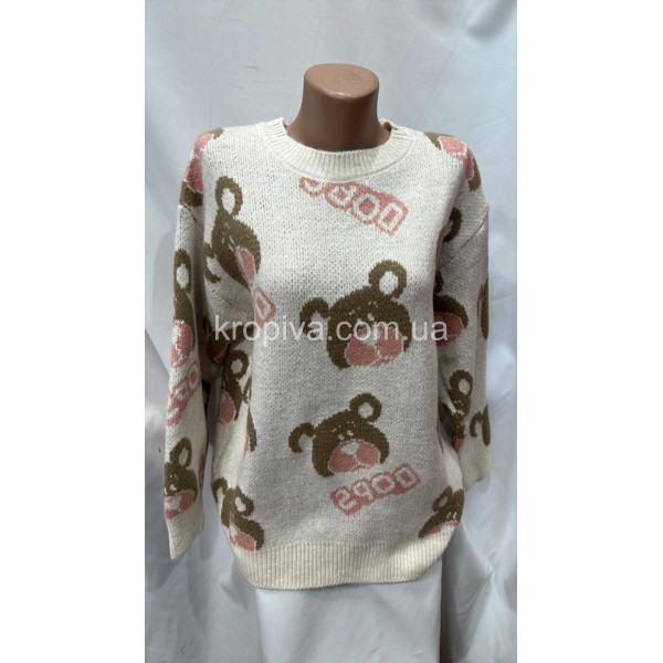 Женский свитер фабричный Китай 26309 микс оптом 110923-0101