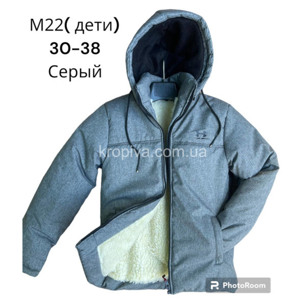 Детская куртка зима 30-38 оптом 011023-699