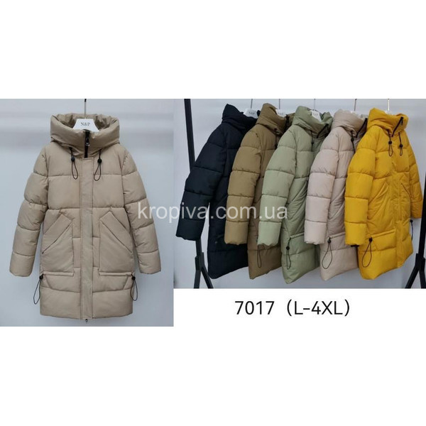 Женская куртка батал зима Турция оптом 071023-721