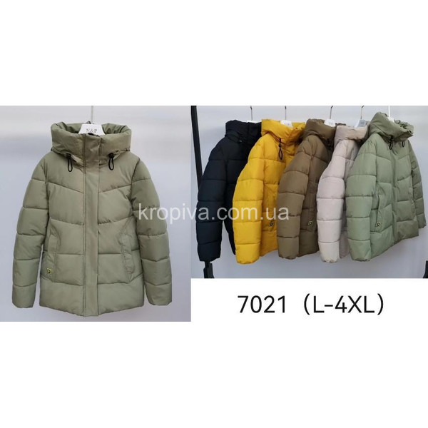 Женская куртка батал зима Турция оптом  (071023-743)
