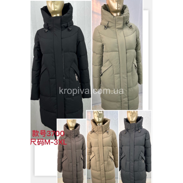 Жіноче пальто зимове напівбатал оптом 141023-682