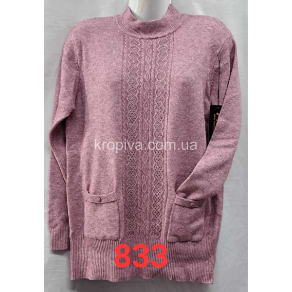 Женский свитер батал микс оптом  (141023-701)